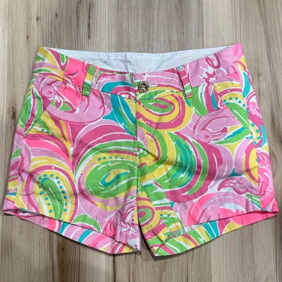 Lilly Pulitzer The Callahan Shorts 5in Inseam Women’s 00 - Picture 1 of 4